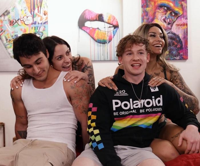  [Hot Guys Fuck] Melody Foxx The HGF Duel Team Blue Caleb Mills n Melody Foxx Show Off For Their Competitors Jun 2022 1080P 